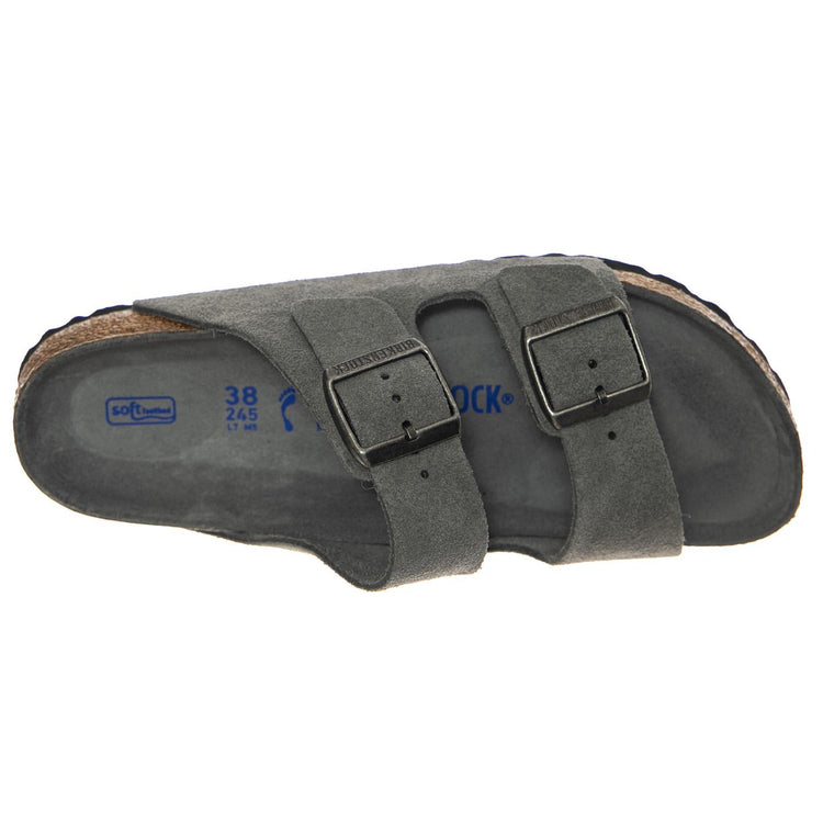 Autunno / Inverno - Arizona BS Basalt Gray Tonal FB Narrow Fit - Sandali Uomo Grigi - Calzata Stretta 1030912 . BIRKENSTOCK 