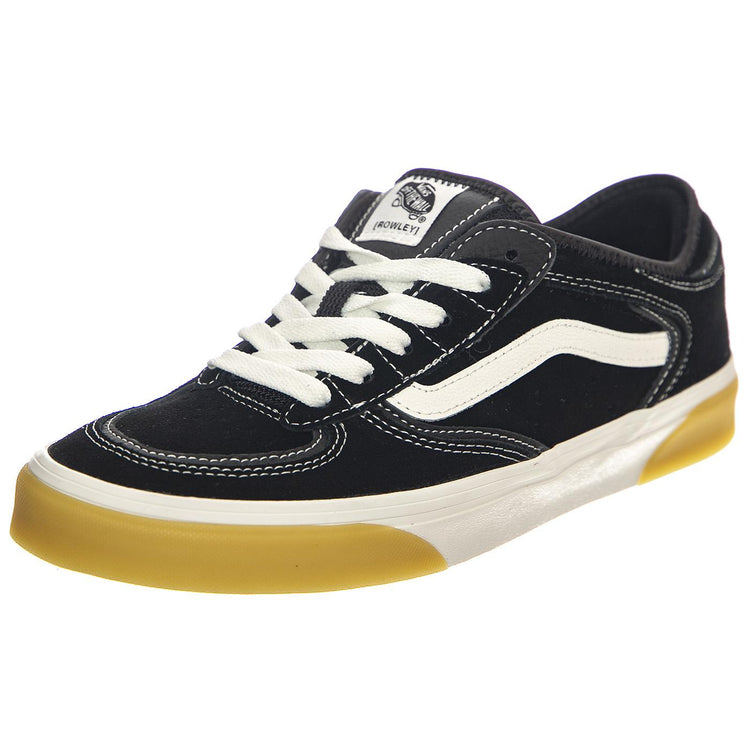 Rowley Classic Black/White/Gum - Scarpe Stringate Profilo Basso Uomo Nere VN0009QJ9X11  VANS 