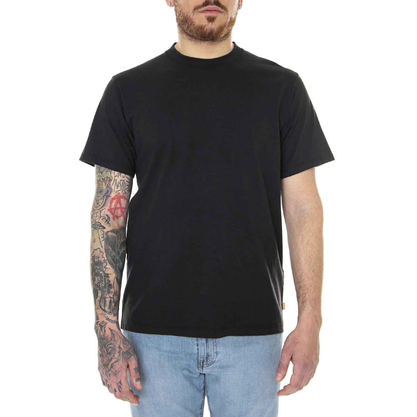Gold Tab Tee Black Agate - Maglietta Girocollo Uomo Nera A3757-0000  LEVIS 