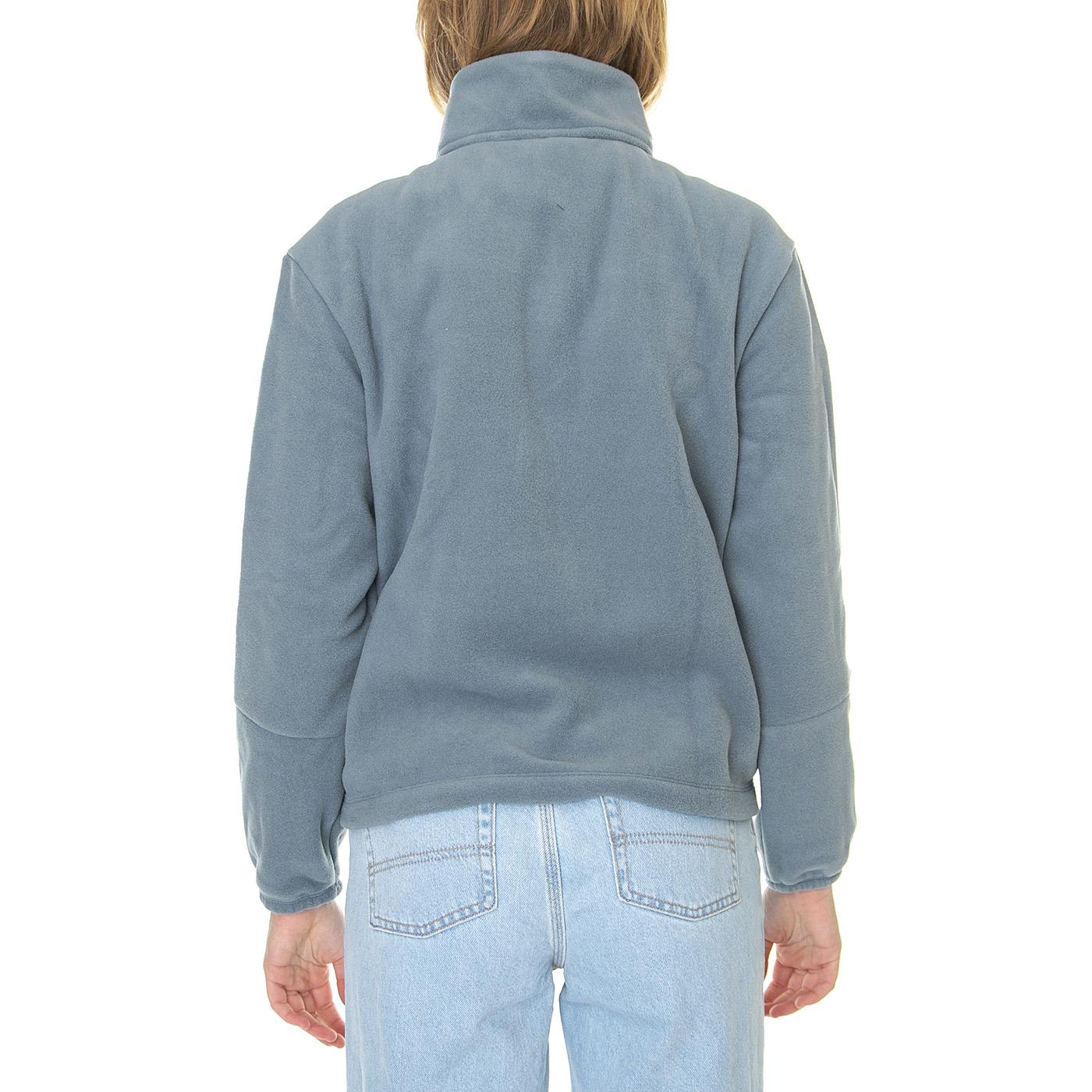 W's Microdini 1/2 Zip P/O Plume Grey - Felpa Collo Alto Donna Grigia 26260-PLGY  PATAGONIA 