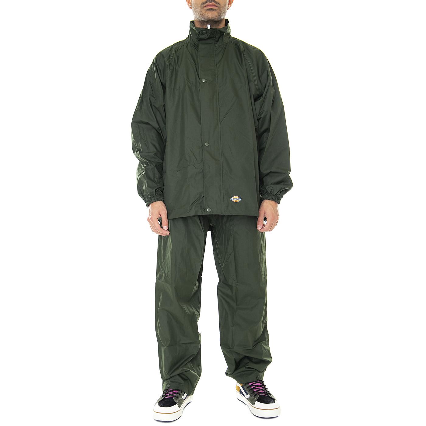 AWT Waterproof Suit Dark Green - Giacca Invernale Uomo Verde DK0A4XT7B421  DICKIES 
