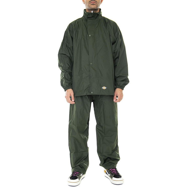 AWT Waterproof Suit Dark Green - Giacca Invernale Uomo Verde DK0A4XT7B421  DICKIES 