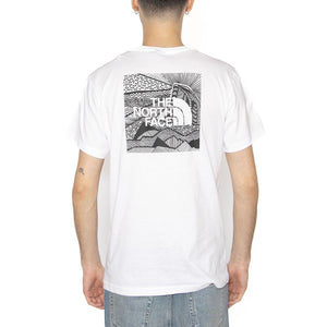 Men's S/S Box Nse Celebration Tee - Maglietta Girocollo Uomo Bianca NF0A87NVFN41 . THE NORTH FACE 