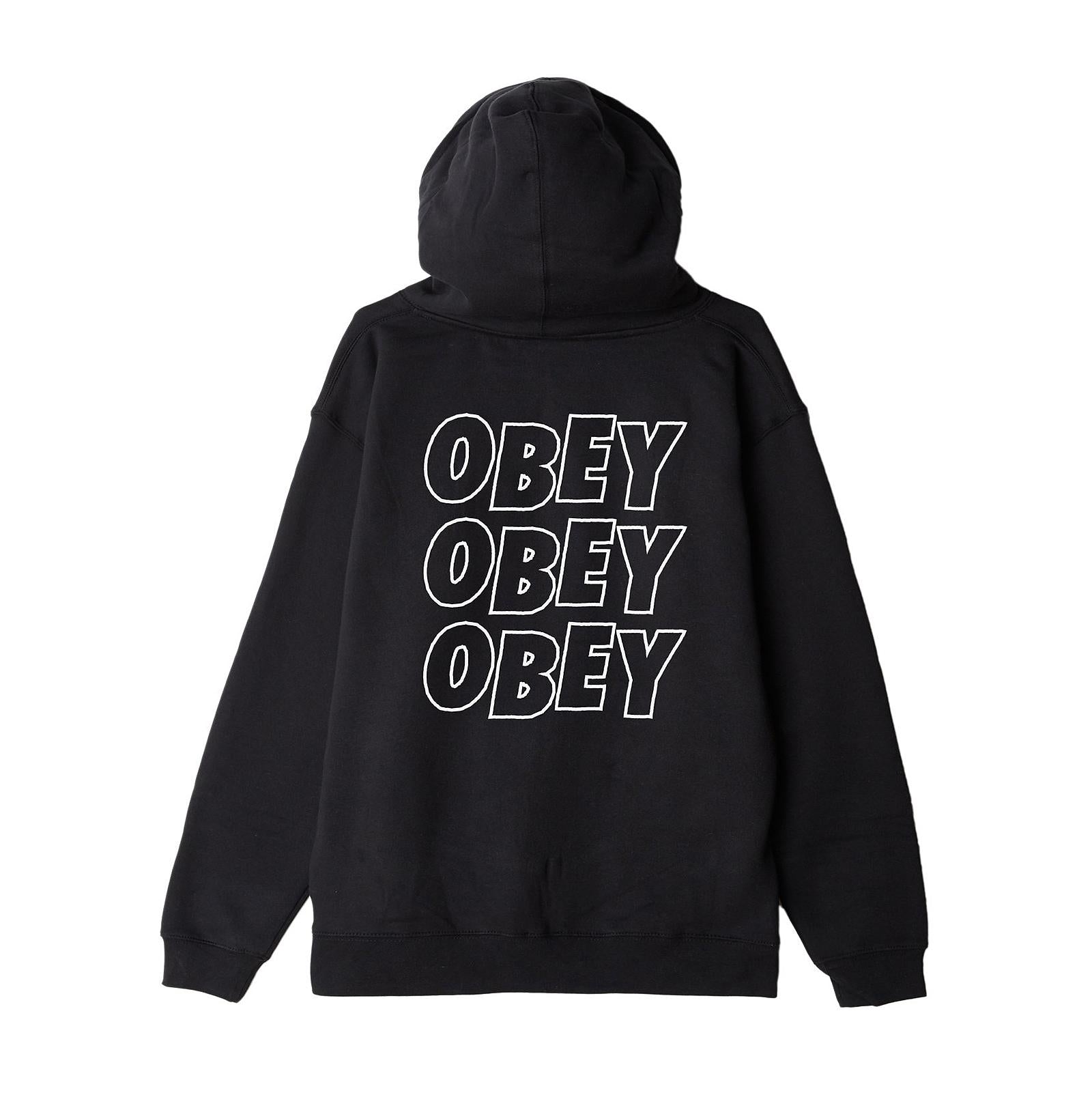 OBEY JUMBLE LO - FI BLACK 111751489-BLK  OBEY 