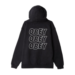 OBEY JUMBLE LO - FI BLACK 111751489-BLK  OBEY 