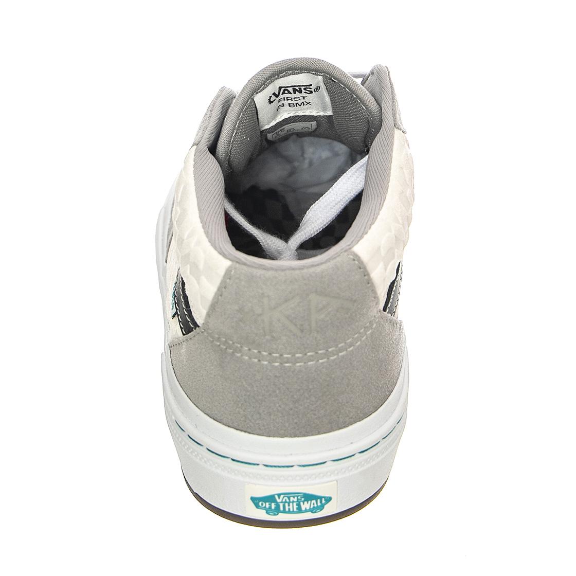 BMX Style 114 Shoes Grey / White - Scarpe Stringate Profilo Basso Uomo Grigie / Multicolore VN0A4BXL1XM1  VANS 