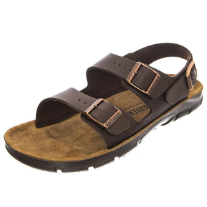 Kano SFB Brown Birko Flor - Sandali Uomo / Donna Marroni 500801  BIRKENSTOCK 