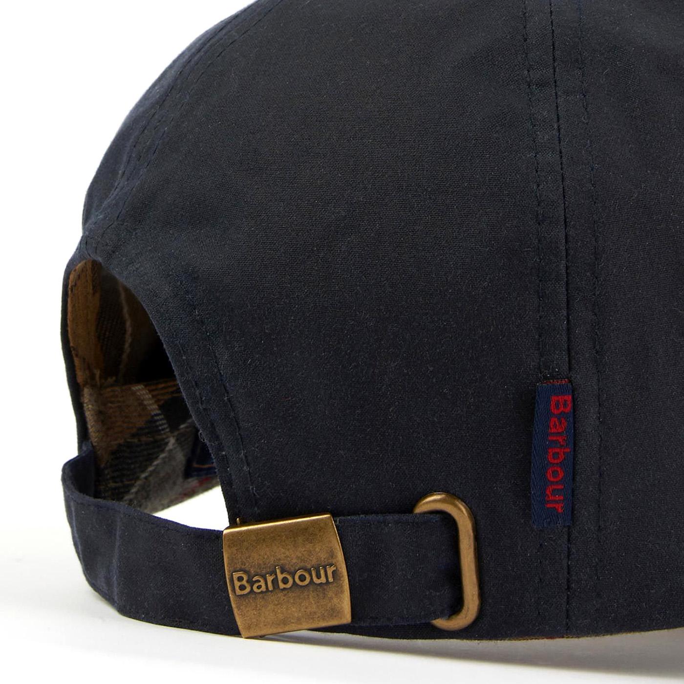 Wax Sports Cap Navy - Cappellino con Visiera Blu MHA0005-NY91-FW23  BARBOUR 