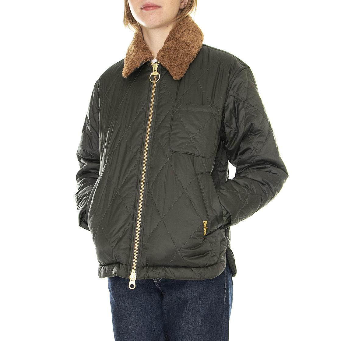 Vaila Quilt Sage Classic - Giacca Invernale Donna Verde LQU1498SG71  BARBOUR 