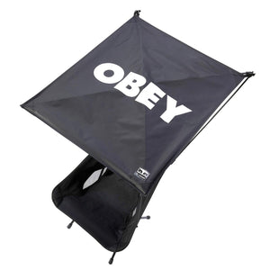 OBEY x HELINOX Personal Chair Shade Black - Sedia Pieghevole Nera 36227-BLK  OBEY 