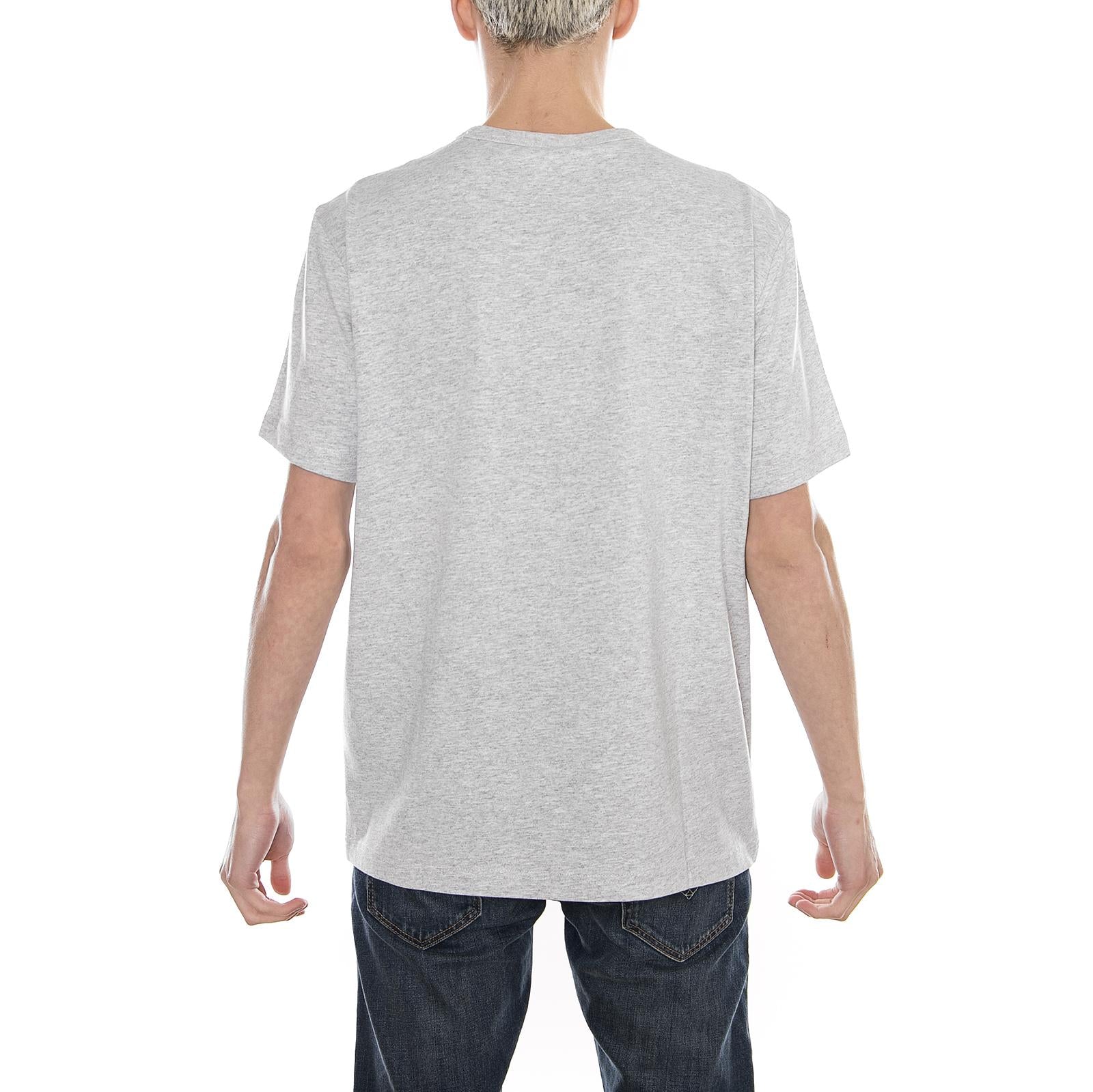 Crewneck Logo Tee Light Grey Melange 210972-EM004  CHAMPION 