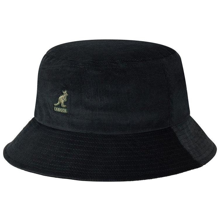Cord Bucket Hat - Black - Cappello da Pescatore Nero K4228HT BK001 KANGOL 