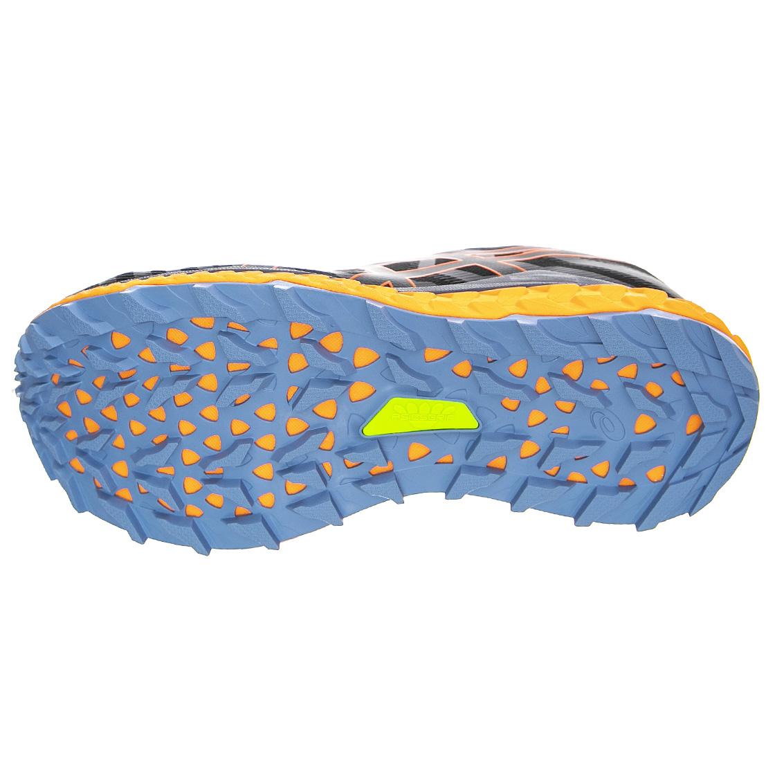 Trabuco Max Black / Shocking Orange - Scarpe Stringate Profilo Basso Uomo Nere 1011B028  ASICS 