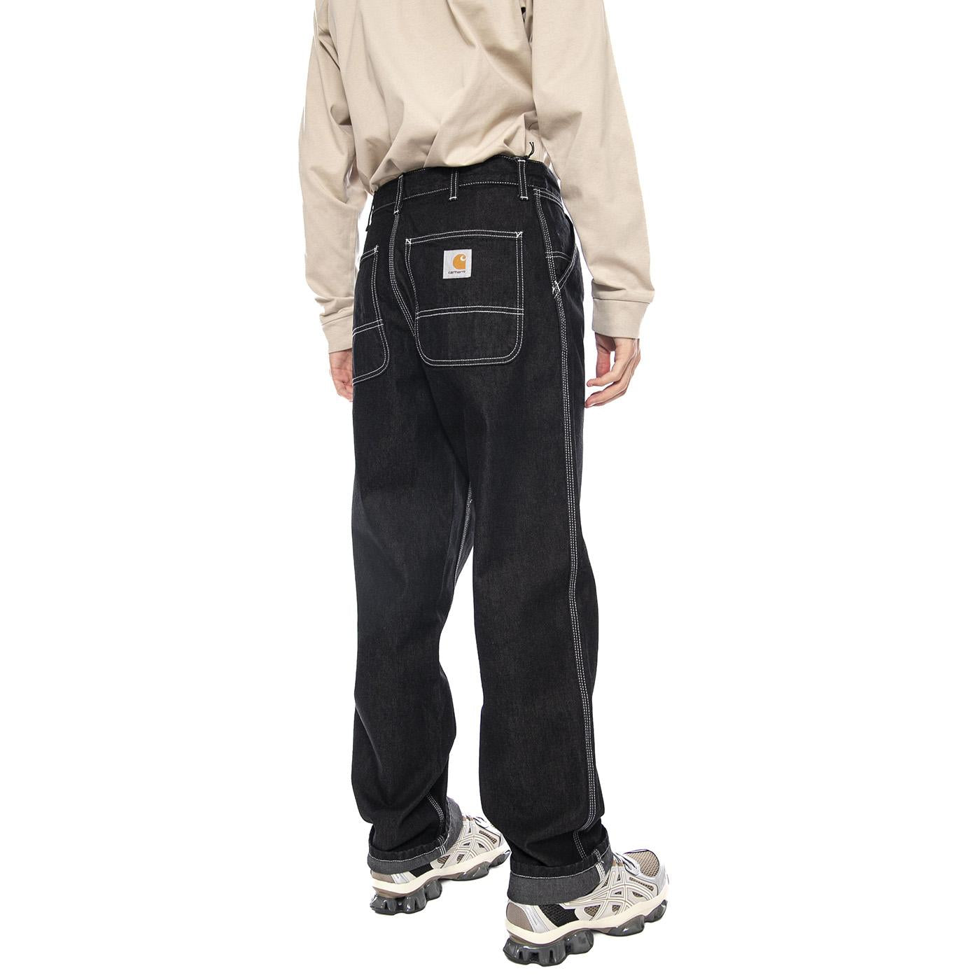Simple Pant Black One Wash - Pantaloni Denim Jeans Uomo Neri I022947-892Y  CARHARTT WIP 