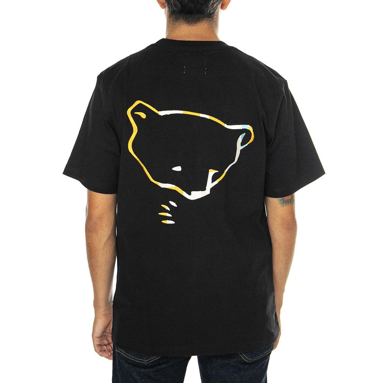 Embroidered Back T-Shirt Black - Maglietta Girocollo Uomo Nera PFD0340-023  PENFIELD 