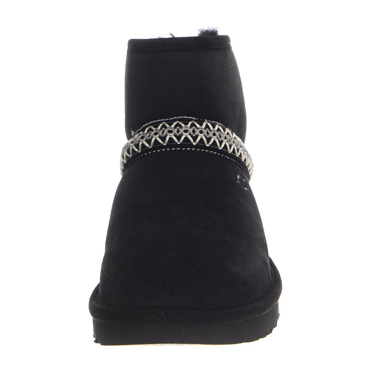 W Classic Mini Crescent Black - Stivali Donna Neri UGSCLMCRBLK1158262W  UGG 