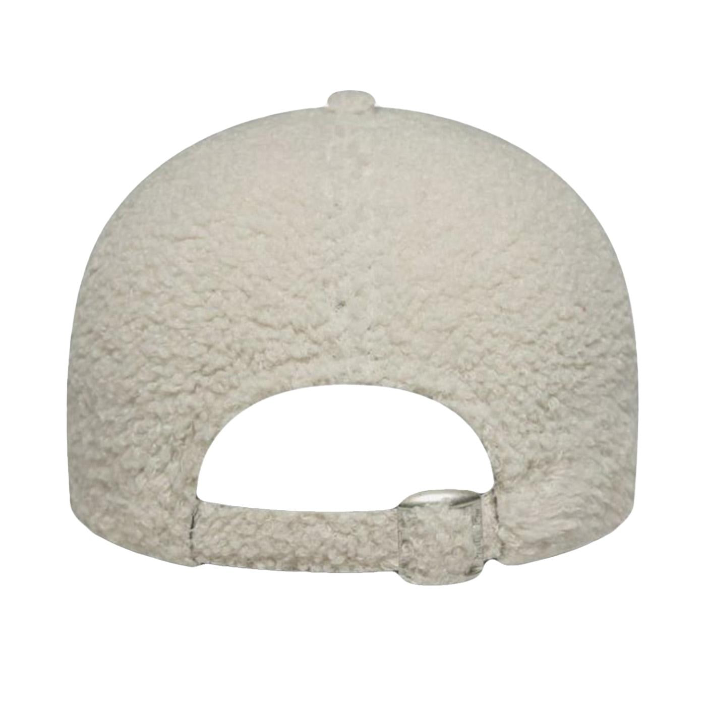 9FORTY New York Yankees MLB Borg - Cappellino con Visiera e Logo in Metallo Beige 60691312 . NEW ERA 
