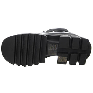 Womens Hierarchy Black Lace-Up Boots SMSHIERARCHY-BLK  STEVE MADDEN 