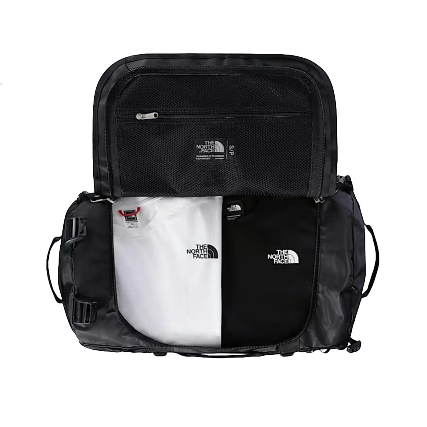Base Camp Duffel S TNF Black / TNF White - Borsa da Viaggio Nera NF0A52ST 53R1 THE NORTH FACE 