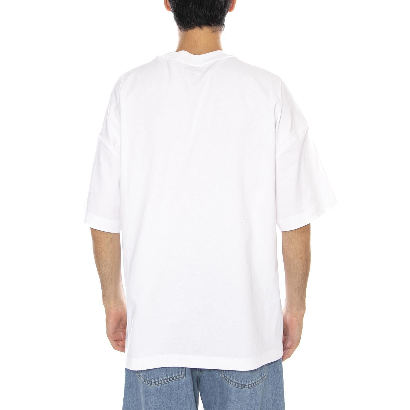 S/S Work Pocket T-Shirt White - Maglietta Girocollo Uomo Bianca I035523.02XX . CARHARTT WIP 