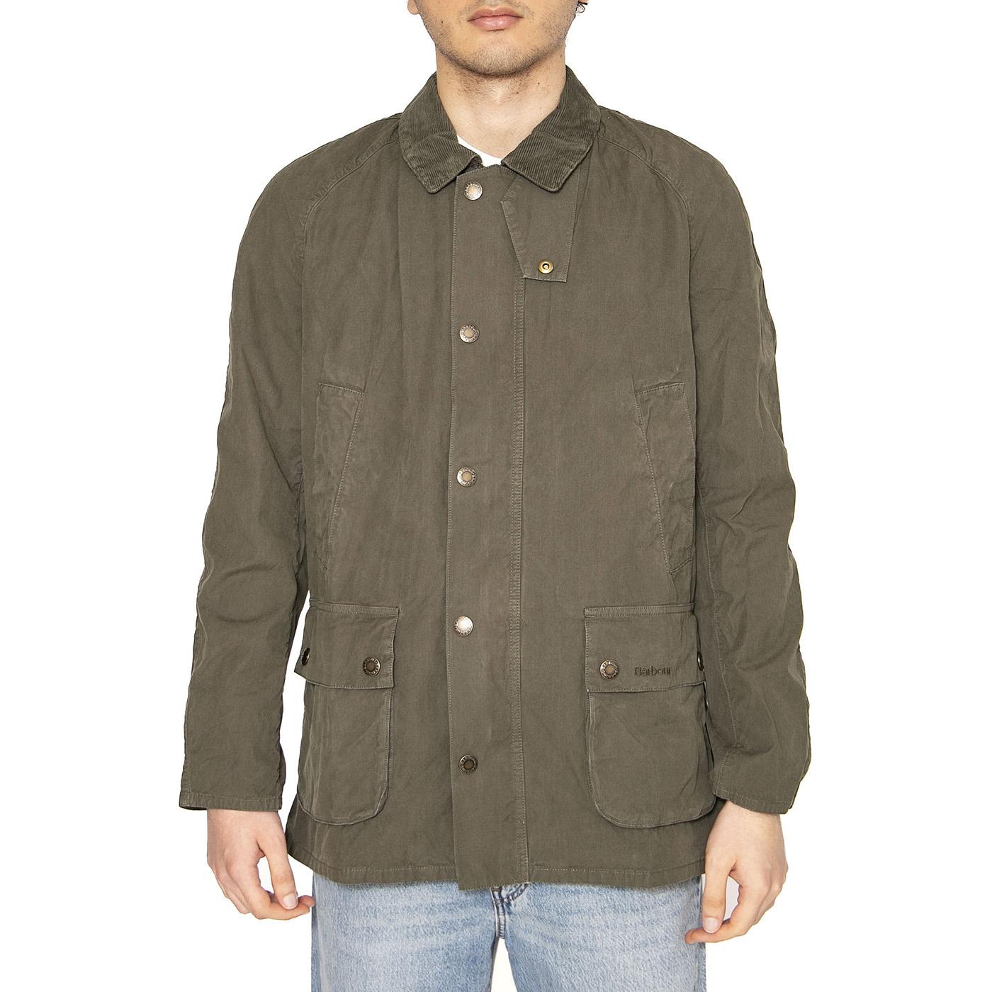 Ashby Casual Olive Jacket - Giacca Uomo Verde MCA0792-OL51-SS23  BARBOUR 