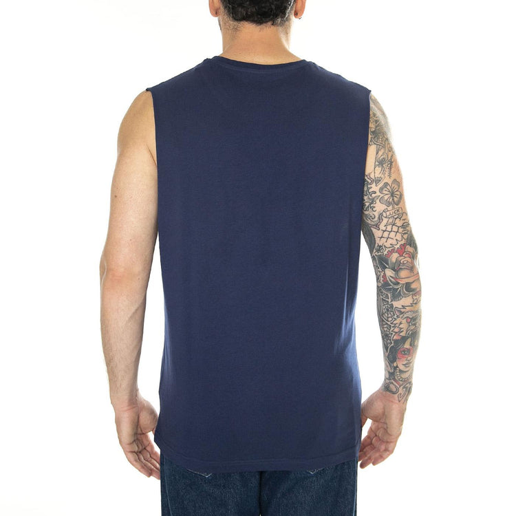 New York Yankees Primary Logo Graphic Tank navy - Canotta Uomo Blu 00SG-926N-NK-TYT  FANATICS 