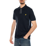 PLACKET TIPPED POLO SHIRT DARK NAVY - Polo Uomo Blu  Uomo LYLE & SCOTT