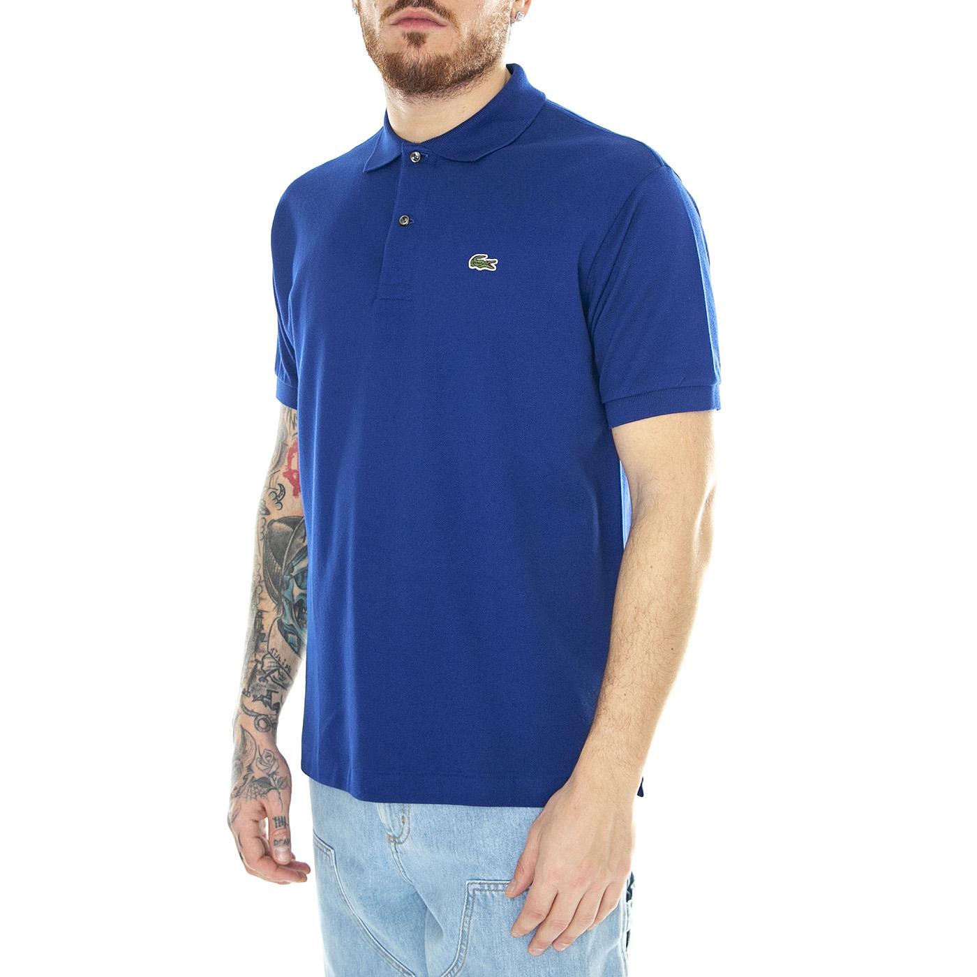 Maglietta M/C BDM - Polo Uomo Blu 1212-BDM  LACOSTE 