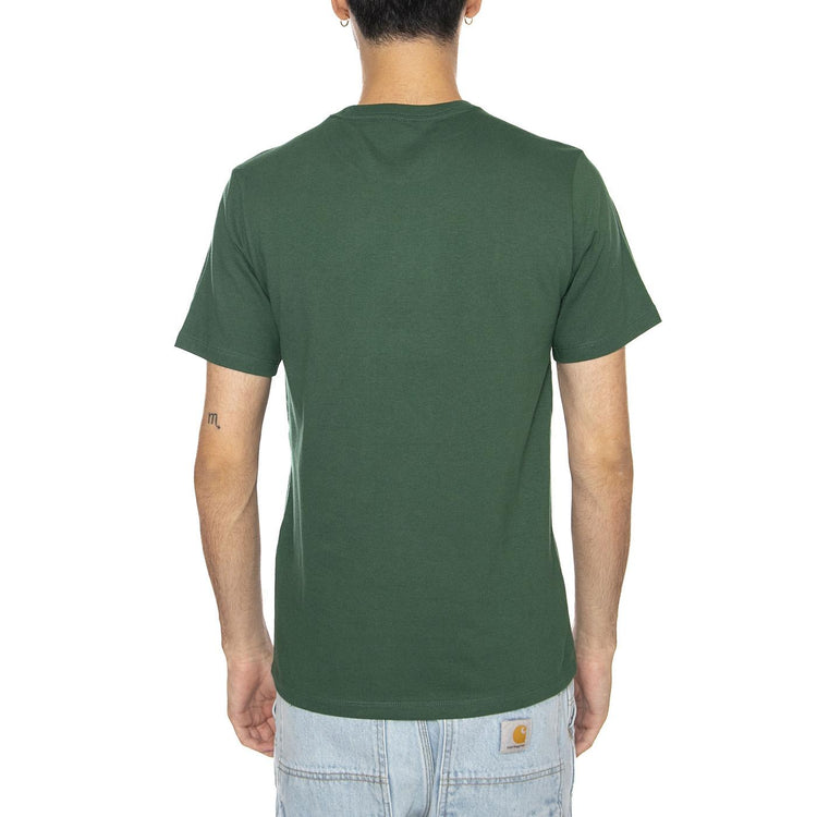 SS Original HM Tee Dark Green Jersey - Maglietta Girocollo Uomo Verde 56605-0292 . LEVIS 