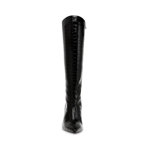 Lovable Black Croco - Stivali Donna Neri SMSLOVABLE-66  STEVE MADDEN 