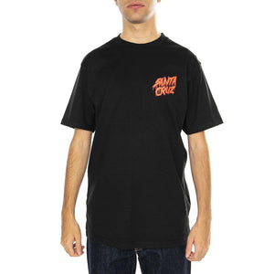 Meek Concrete Slasher Tee Black - Maglietta Girocollo Uomo Nera SCA-TEE-11656  SANTA CRUZ 