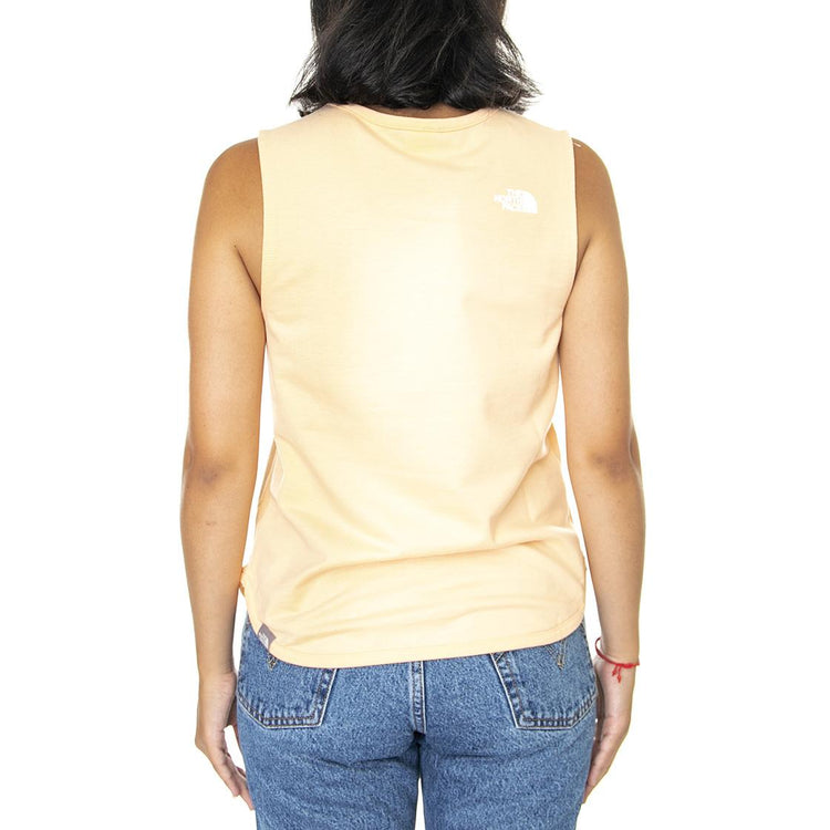 W Heritage Tank Apricot Ice - Canotta Donna Arancione NF0A55GO3R81  THE NORTH FACE 