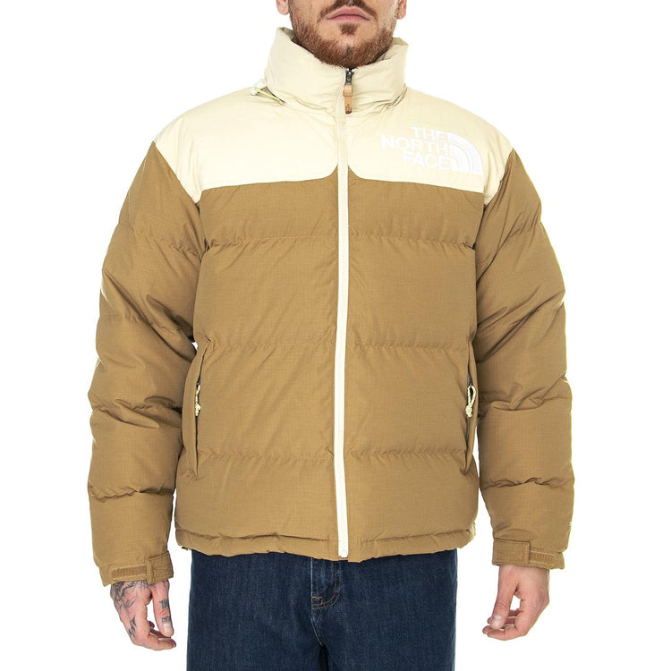 M 92 Low-Fi Hi-Tek Nuptse Utility Brown / Gravel - Giacca Uomo Beige NF0A7ZYP92Q1  THE NORTH FACE 