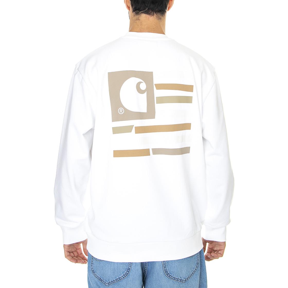 Medley State Sweat White S I030089-02XX  CARHARTT WIP 