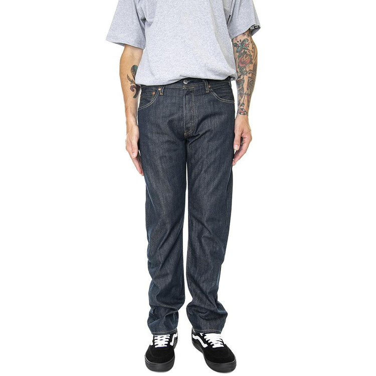 501 Levis Original Marlon - Pantaloni Denim Jeans Uomo Blu 00501-0162 . LEVIS 