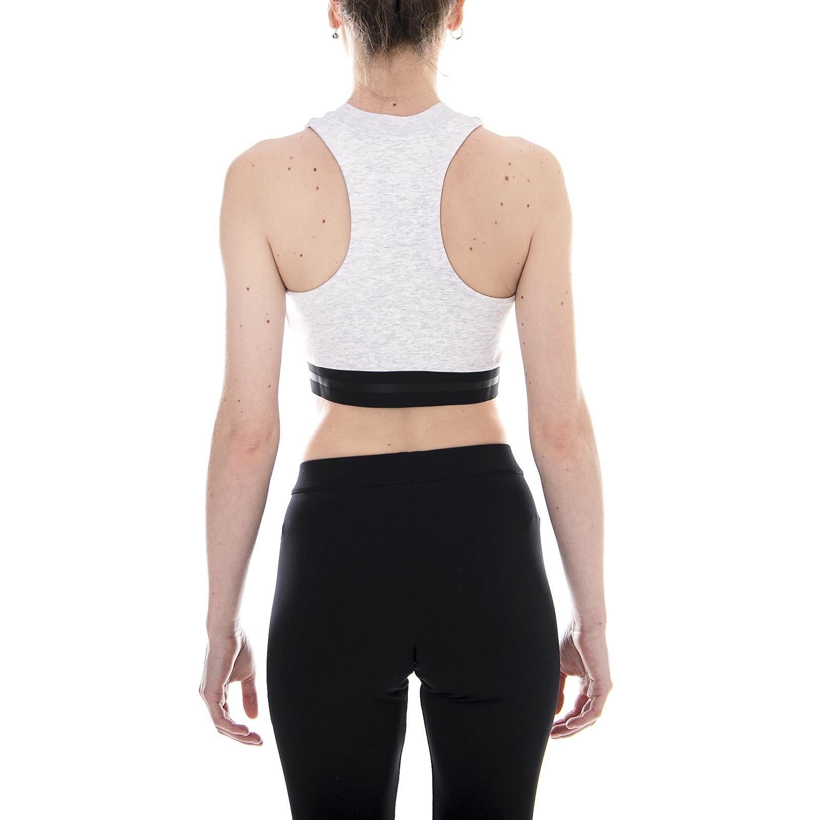 Women s Nike Sportswear Top BIRCH HEATHER/BLACK/BLACK 893068-051  NIKE 