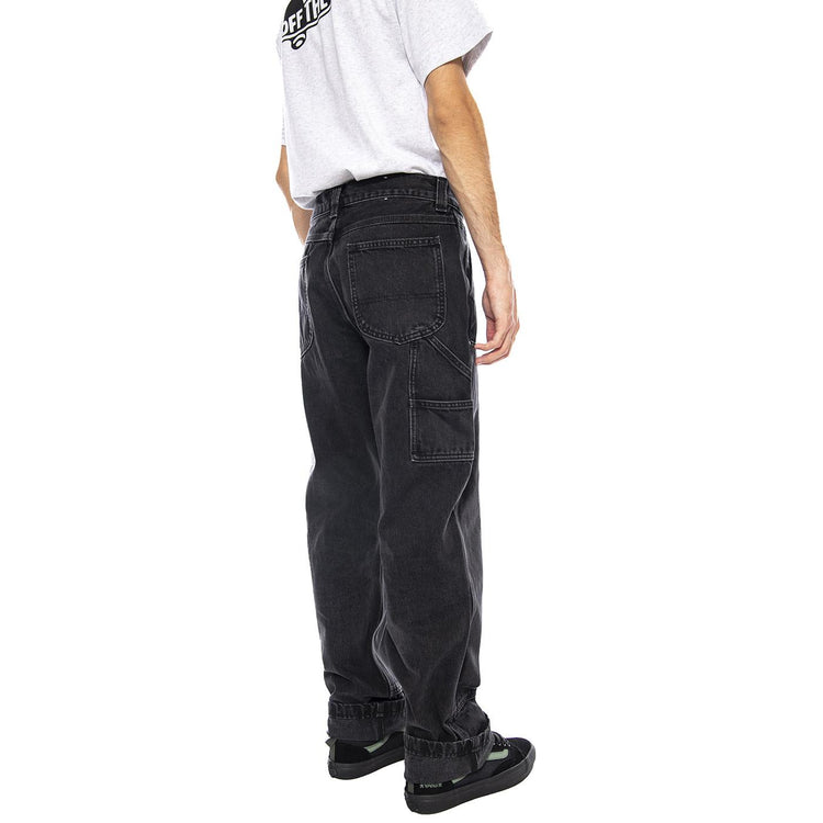 Double Knee Carpenter No Break Denim Jeans Black - Pantaloni Denim Jeans Uomo Neri 112370735 . LEE 