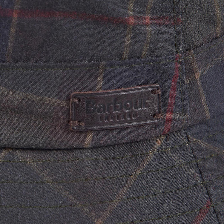 Darwen Wax Sports Hat Classic Tartan - Cappello da Pescatore Tartan 222MMHA0569-TN11  BARBOUR 