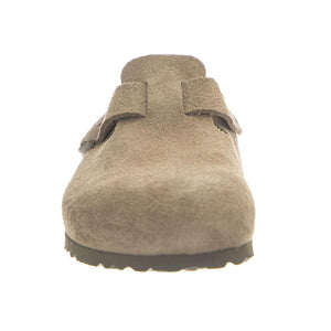 BOSTON FADED SUEDE LEATHER NARROW FIT KHAKI - Sandali Unisex Marroni 1025844 KHI BIRKENSTOCK 