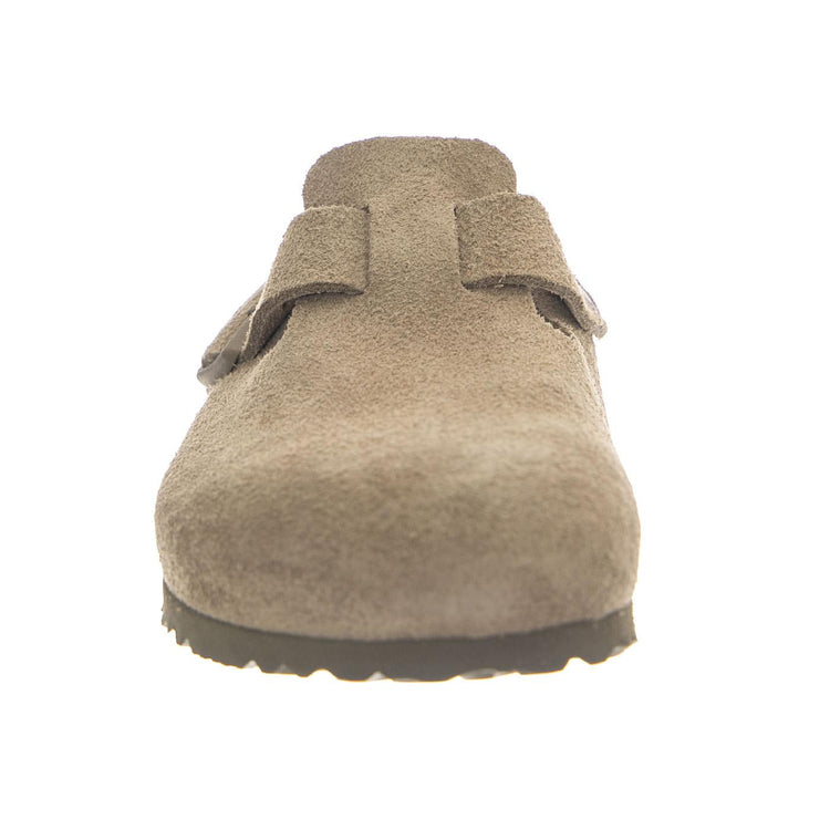 BOSTON FADED SUEDE LEATHER NARROW FIT KHAKI - Sandali Unisex Marroni 1025844 KHI BIRKENSTOCK 