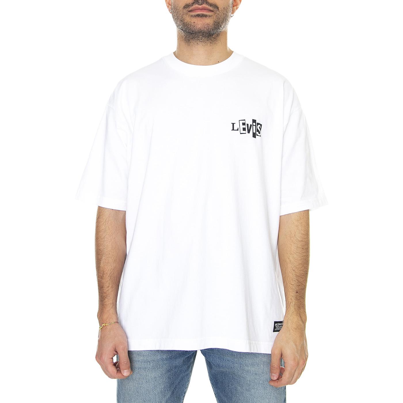 Skate Graphic Box Tee Lsc Core Black - Maglietta Girocollo Uomo Bianca A1005-0001  LEVIS 