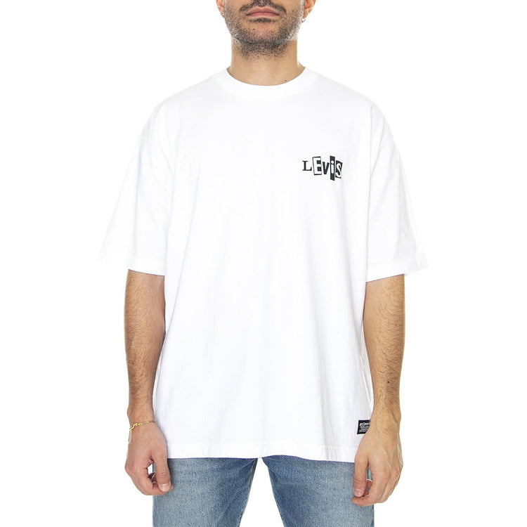 Skate Graphic Box Tee Lsc Core Black - Maglietta Girocollo Uomo Bianca A1005-0001  LEVIS 