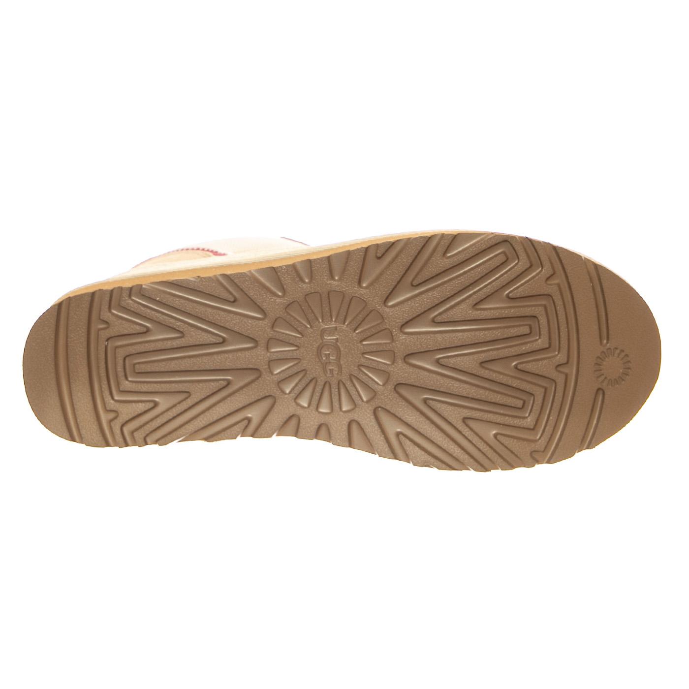 M Lowmel - Driftwood / Biking Red - Scarpe Stringate Profilo alla Caviglia Uomo Multicolore 1170750 DWD UGG 