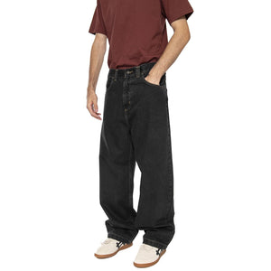 Carhartt WIP Brandon Pant Cotton Smith Jeans Black Stone Washed - Pantaloni Uomo Neri I035893.89.06 . KAWASAKI 
