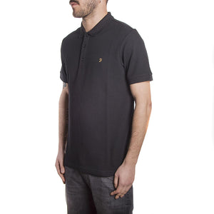 Blaney Polo - Black - Polo Uomo Nera F4KS5050-1  FARAH 