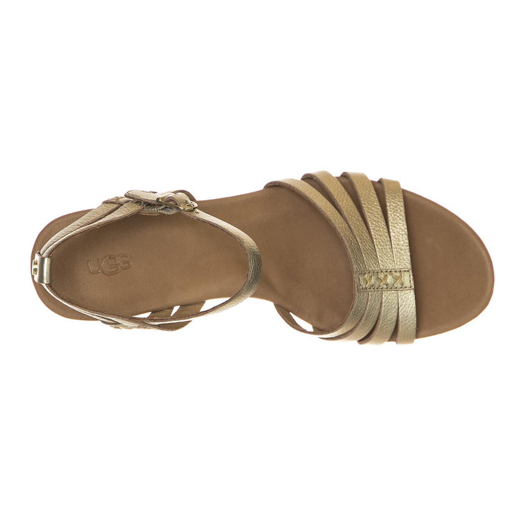 BRIGITTE METALLIC SOFT GOLD WOMEN UGSBRIGMETSG1010189W  UGG 