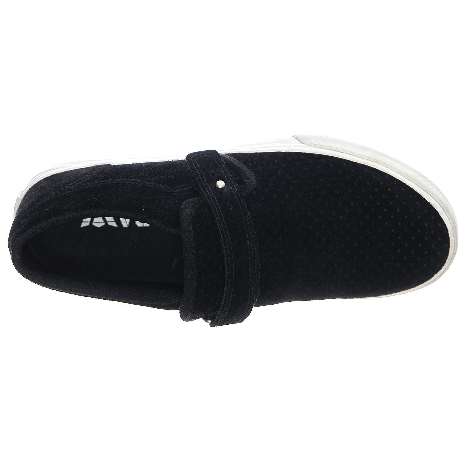 Wm Cuba aka Cuban Sneakers - Black / White Cornerstone - Scarpe Profilo Basso Donna Nere 98036-002-M-002  SUPRA 