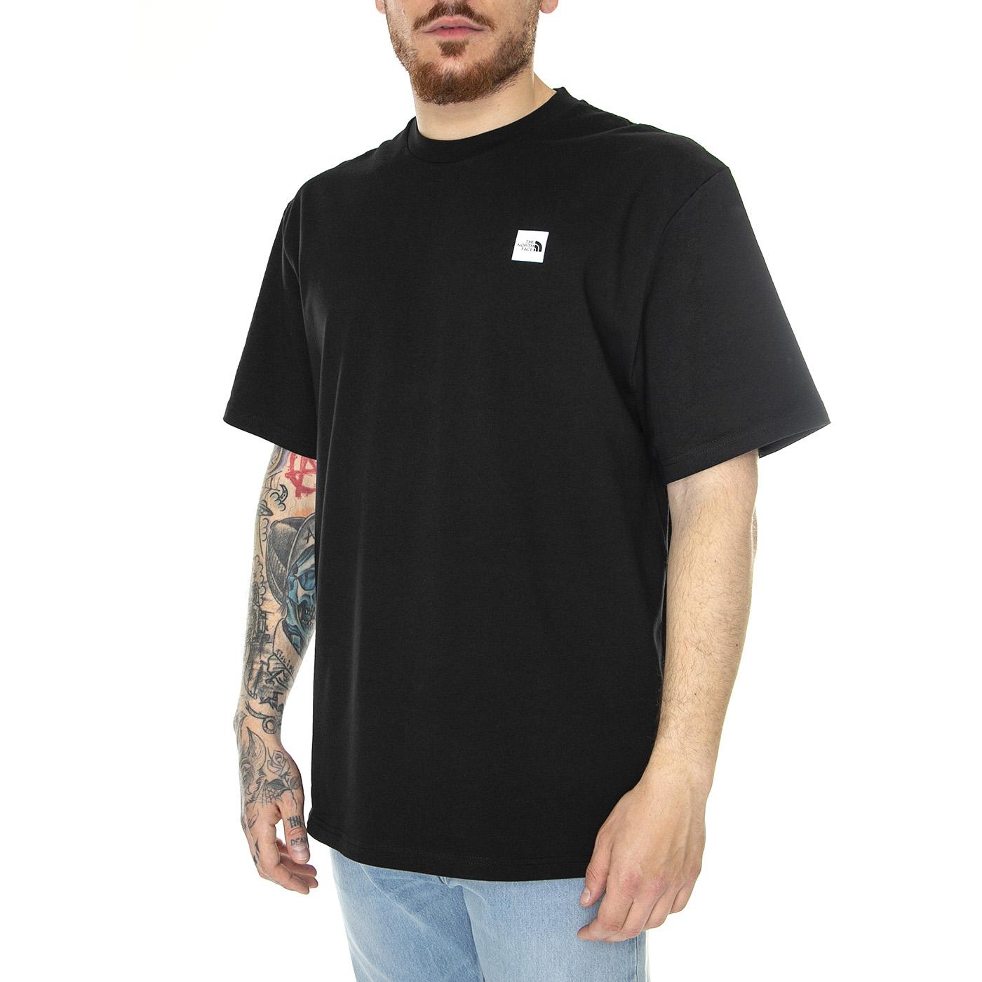 M' Summer Logo T-Shirt Black - Maglietta Girocollo Uomo Nera NF0A823AJK31  THE NORTH FACE 