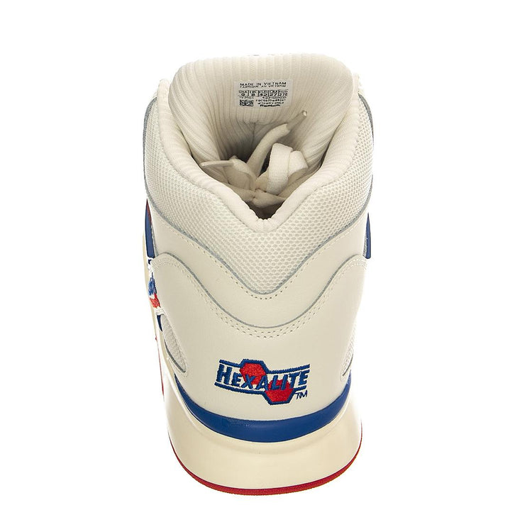Pump Omni Zone II - Scarpe Stringate Profilo Alto Uomo Bianche / Multicolore HR0035  REEBOK 