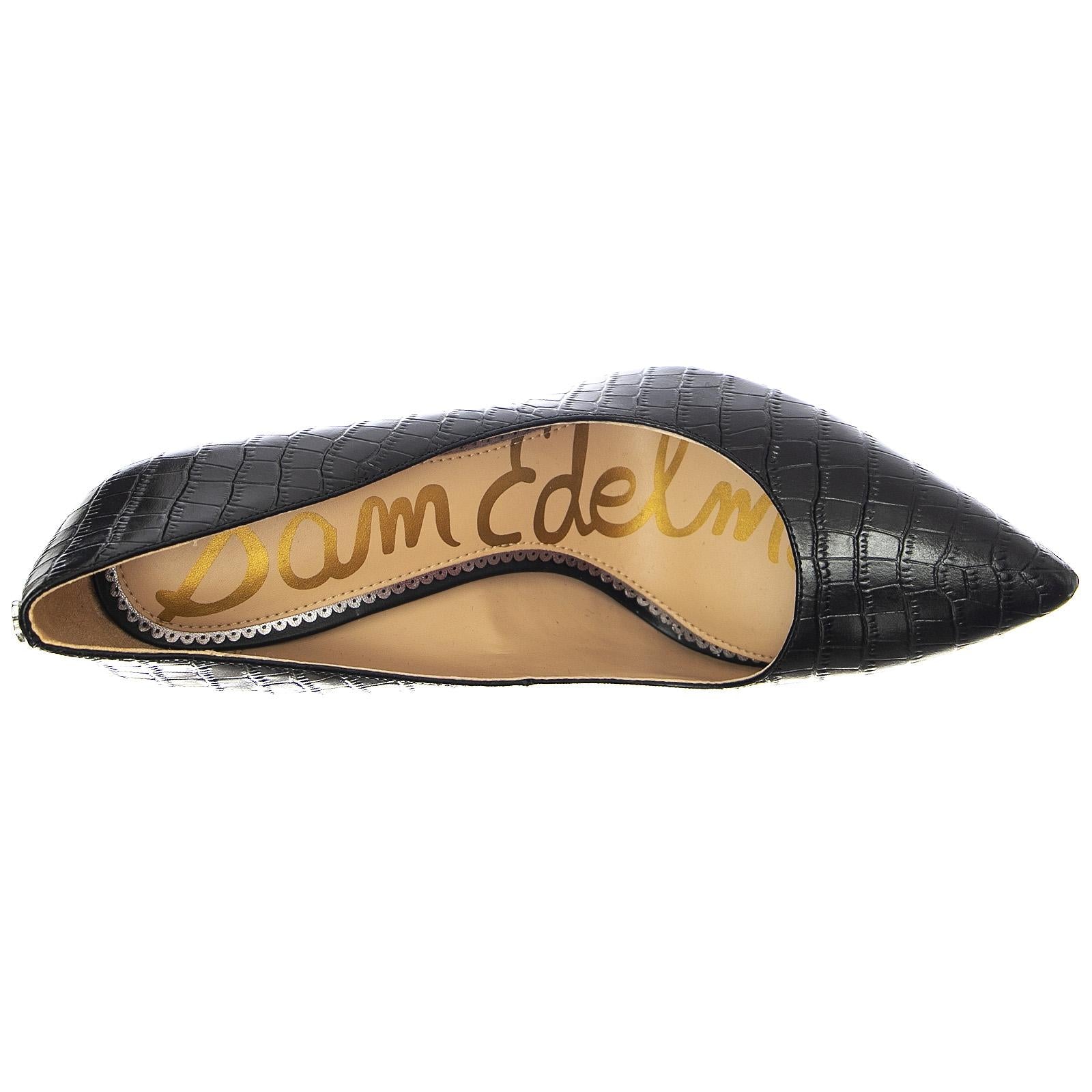  SE-E5638RL950 BLACK CROCO PRT LEA  SAM EDELMAN 
